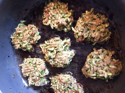 The Mealworm Feast: Prepare your savory Mealworm Zucchini Pancakes!